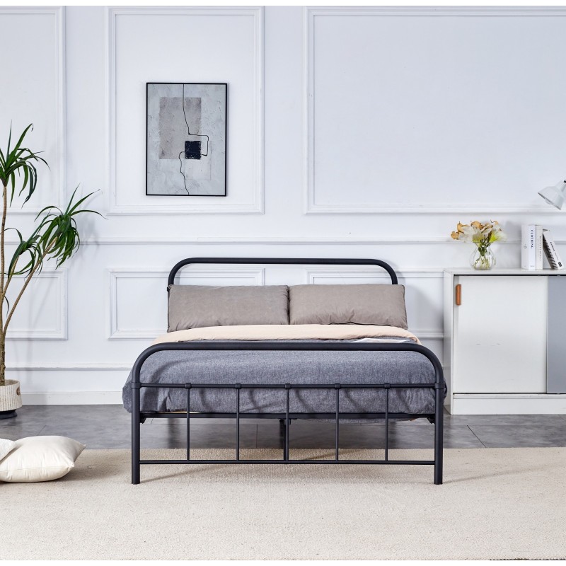 'LINDA 140 Black Bed' 'LINDA 140 Black Bed'