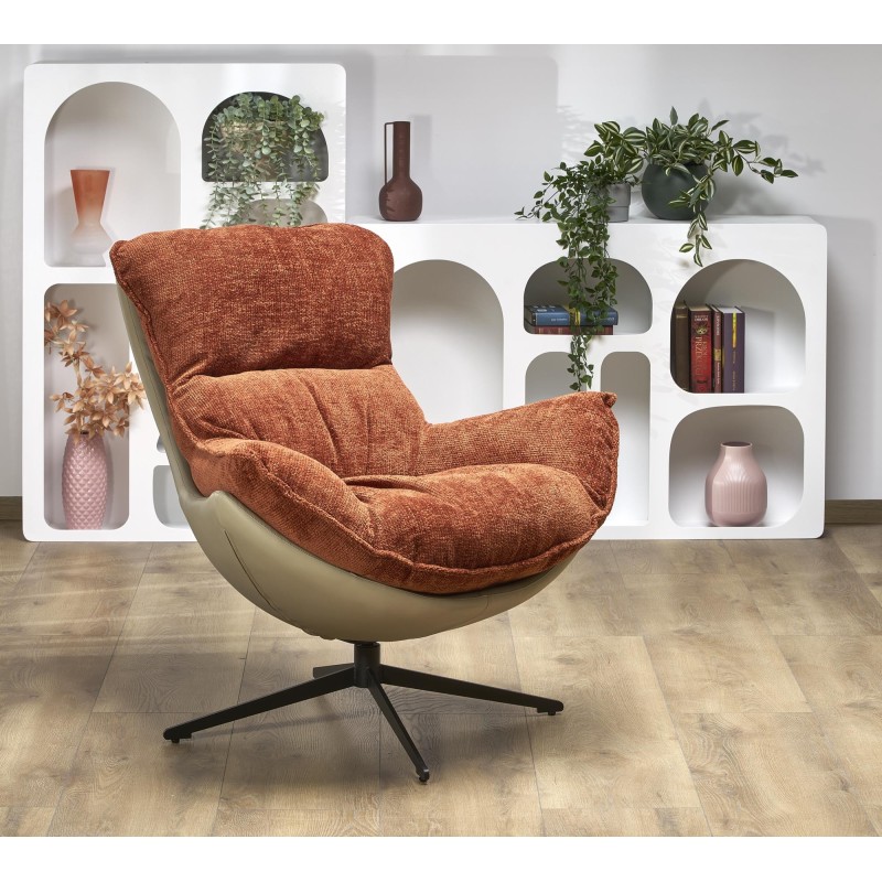 'LOBSTER Cinnamon Relaxation Armchair' 'LOBSTER Cinnamon Relaxation Armchair'
