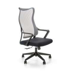 'LORETO Swivel Chair, Ash-Black'