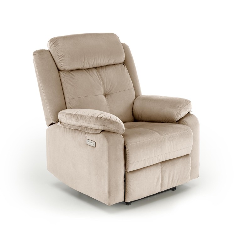 'LORIS Beige Relaxation Armchair'