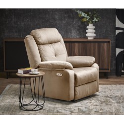 'LORIS Beige Relaxation Armchair' 'LORIS Beige Relaxation Armchair'