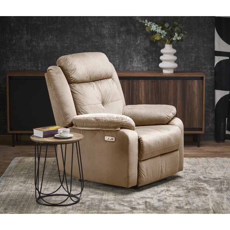 'LORIS Beige Relaxation Armchair' 'LORIS Beige Relaxation Armchair'