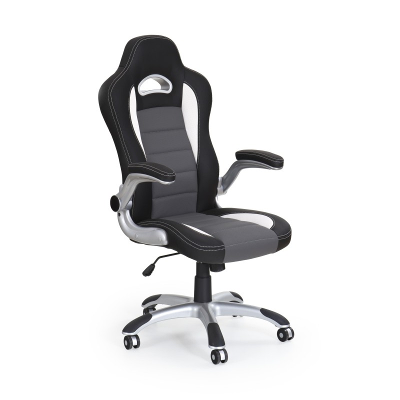 'LOTUS Office Chair in Black and Ash Grey' 'LOTUS Office Chair in Black and Ash Grey'