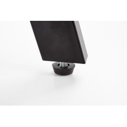 'LUANA Coffee Table Frame - Black, Top - Golden Oak' 'LUANA Coffee Table Frame - Black, Top - Golden Oak'