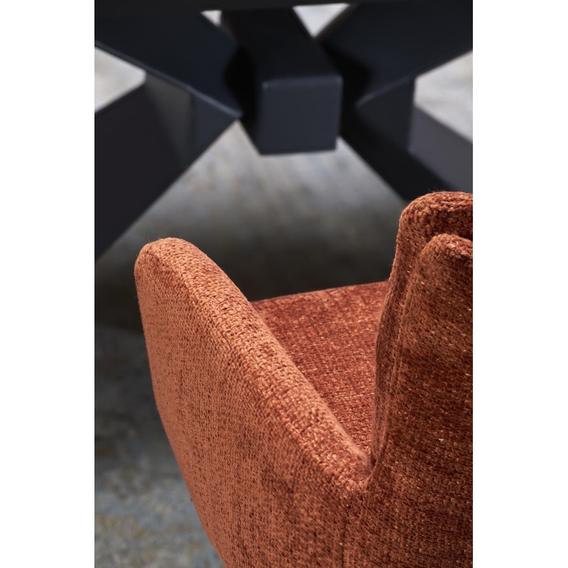 'LUCIANO Extendable Table, Top: Blue Marble' 'LUCIANO Extendable Table, Top: Blue Marble'
