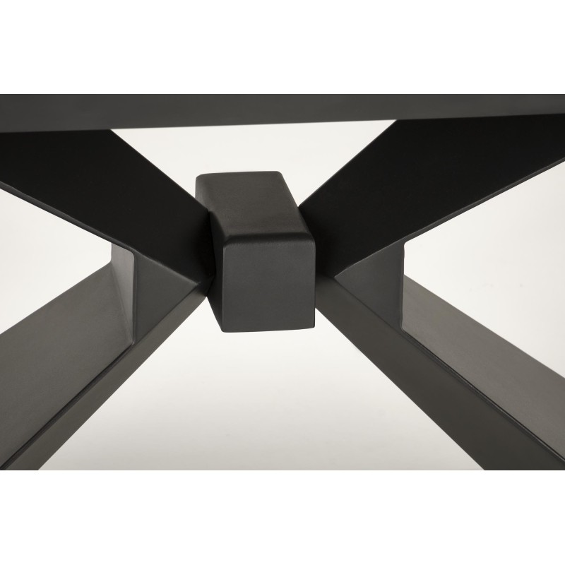 'LUCIANO Extendable Table, Top: Blue Marble' 'LUCIANO Extendable Table, Top: Blue Marble'
