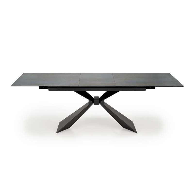 'LUCIANO Extendable Table, Top: Blue Marble' 'LUCIANO Extendable Table, Top: Blue Marble'