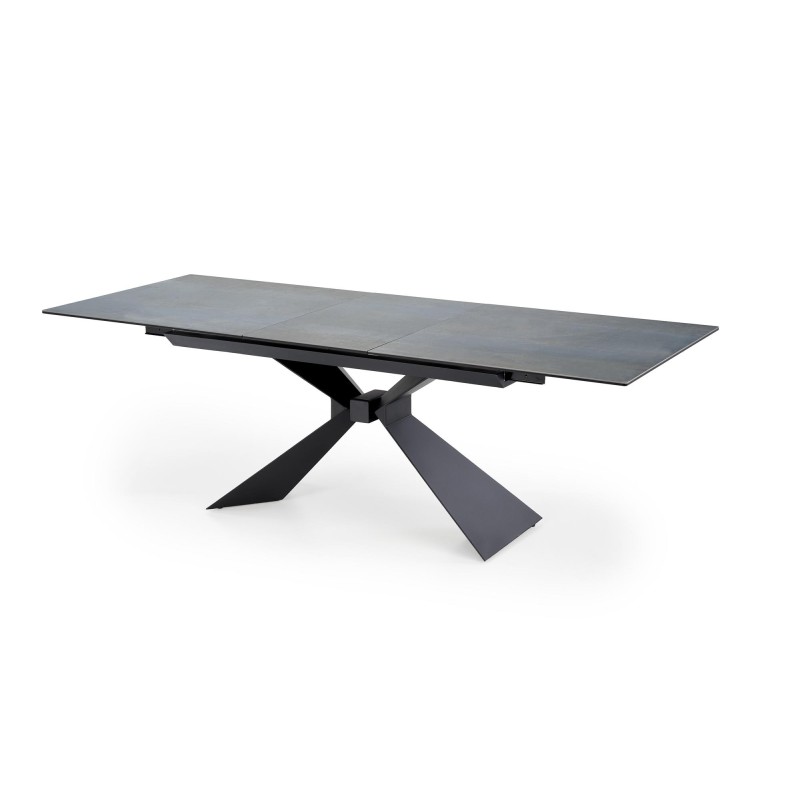 'LUCIANO Extendable Table, Top: Blue Marble' 'LUCIANO Extendable Table, Top: Blue Marble'