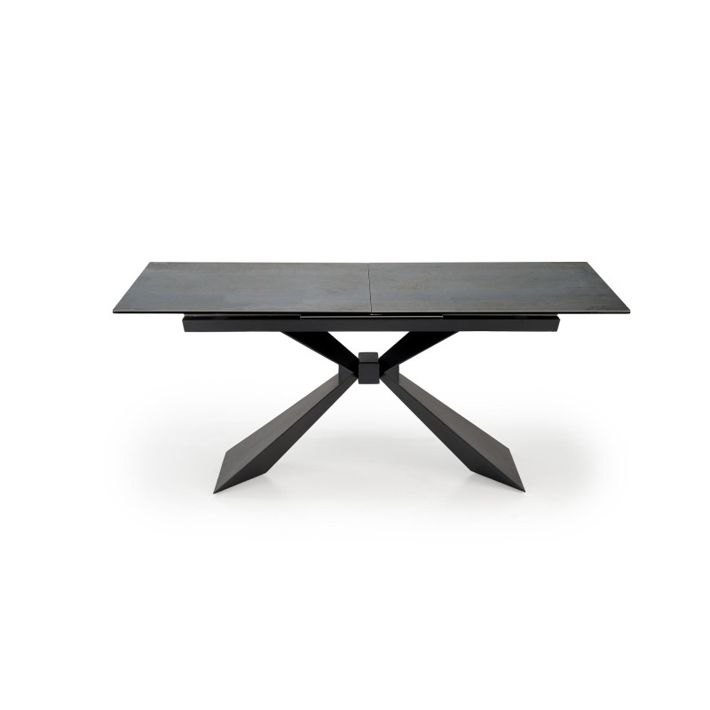 'LUCIANO Extendable Table, Top: Blue Marble' 'LUCIANO Extendable Table, Top: Blue Marble'