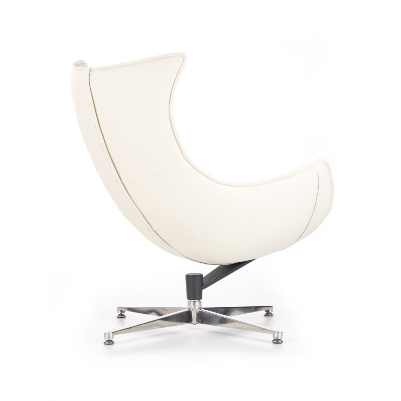 'LUXOR White Relaxation Armchair' 'LUXOR White Relaxation Armchair'