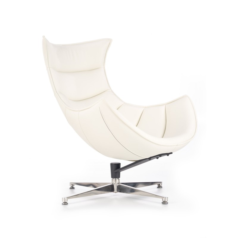 'LUXOR White Relaxation Armchair' 'LUXOR White Relaxation Armchair'