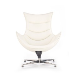 'LUXOR White Relaxation Armchair' 'LUXOR White Relaxation Armchair'