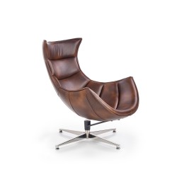 'LUXOR Relaxation Chair in Dark Brown'