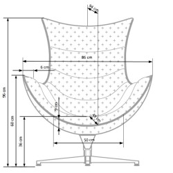 'LUXOR Relaxation Chair in Dark Brown' 'LUXOR Relaxation Chair in Dark Brown'