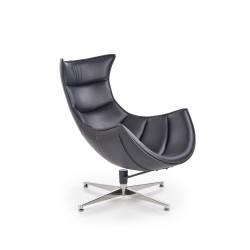 'LUXOR Black Relaxation Armchair'