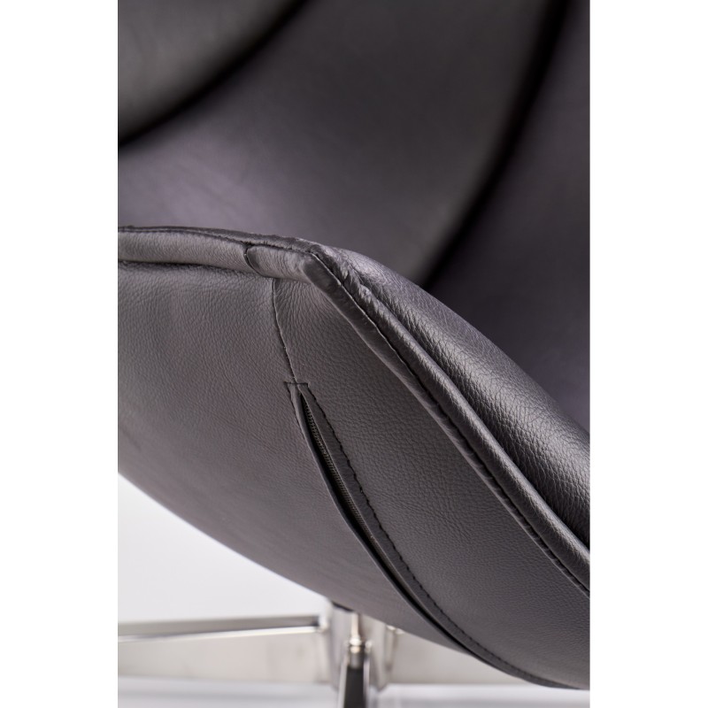 'LUXOR Black Relaxation Armchair' 'LUXOR Black Relaxation Armchair'