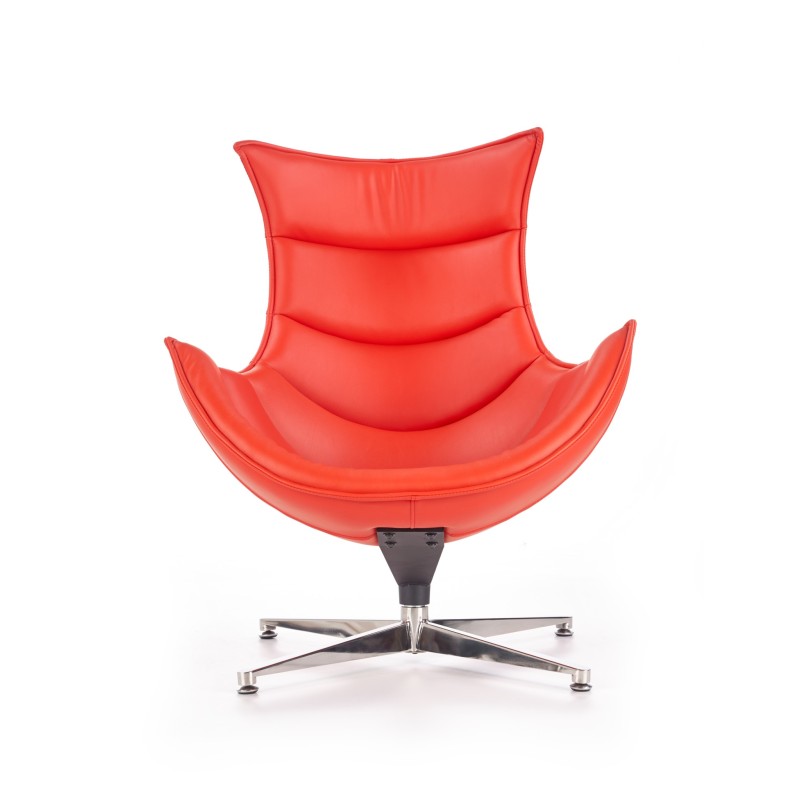 'LUXOR Red Relaxation Armchair' 'LUXOR Red Relaxation Armchair'