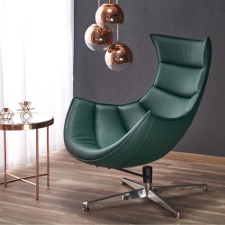 'LUXOR Green Relaxation Armchair'