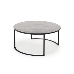 'MACAO Coffee Table, Ash Grey / Black' 'MACAO Coffee Table, Ash Grey / Black'