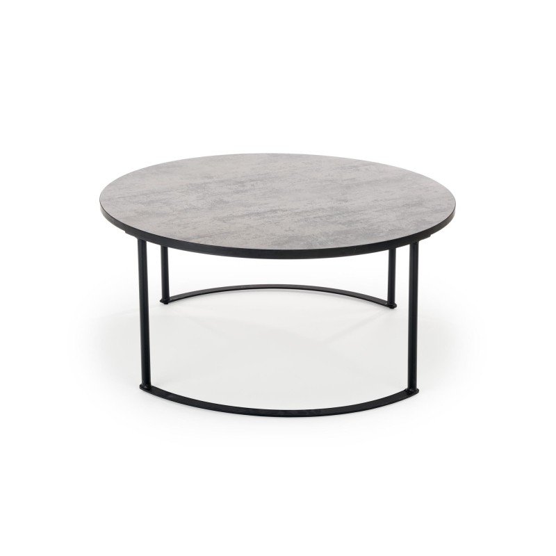 'MACAO Coffee Table, Ash Grey / Black' 'MACAO Coffee Table, Ash Grey / Black'