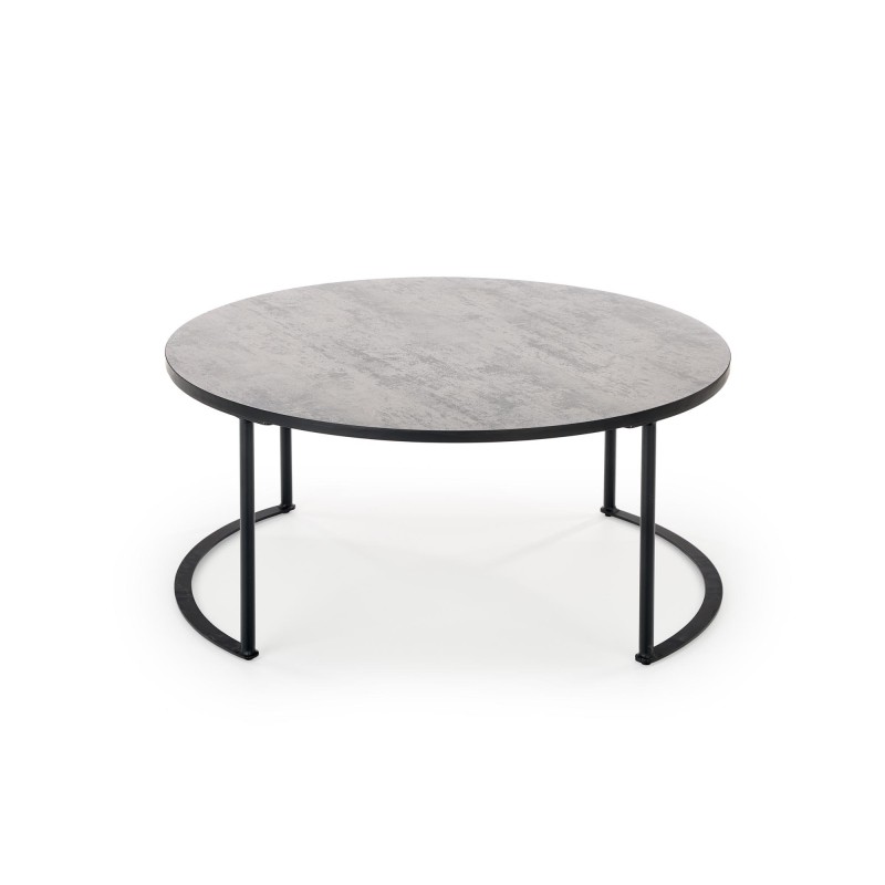 'MACAO Coffee Table, Ash Grey / Black' 'MACAO Coffee Table, Ash Grey / Black'
