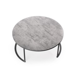'MACAO Coffee Table, Ash Grey / Black' 'MACAO Coffee Table, Ash Grey / Black'