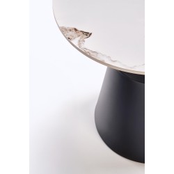 MAGNETA zestaw 2 ław, biały marmur / czarny (2p 1szt) MAGNETA zestaw 2 ław, biały marmur / czarny (2p 1szt)