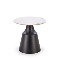 MAGNETA zestaw 2 ław, biały marmur / czarny (2p 1szt) MAGNETA zestaw 2 ław, biały marmur / czarny (2p 1szt)