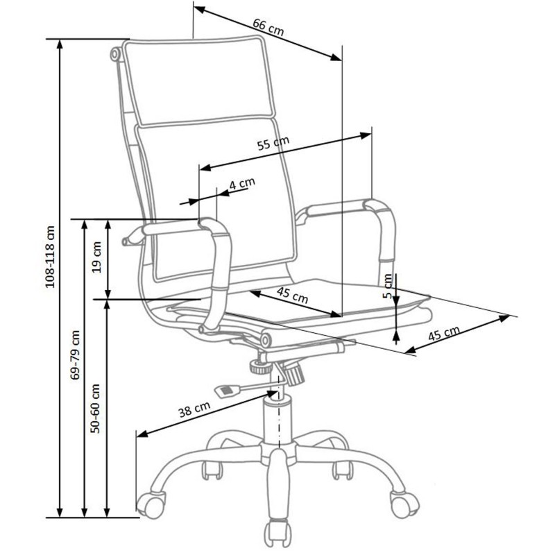 'MANTUS Black Office Chair' 'MANTUS Black Office Chair'