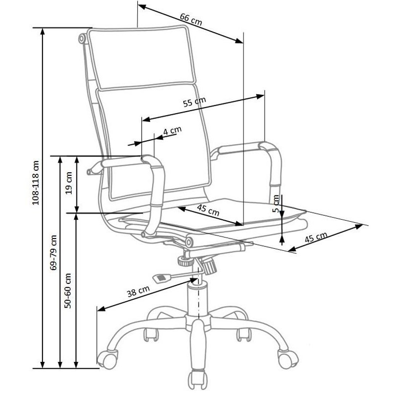 'MANTUS Black Office Chair' 'MANTUS Black Office Chair'
