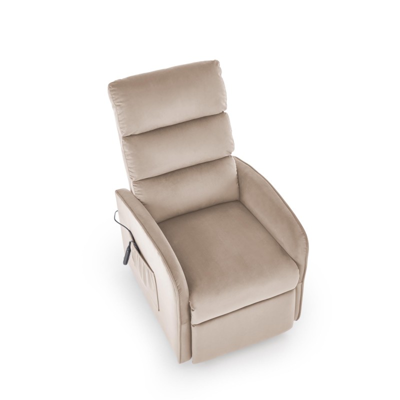 'MARONI Beige Relaxation Armchair' 'MARONI Beige Relaxation Armchair'