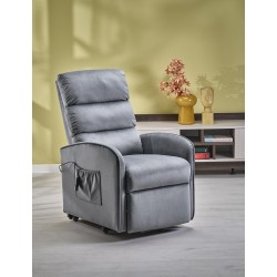 'MARONI Relaxation Armchair in Ash Grey'