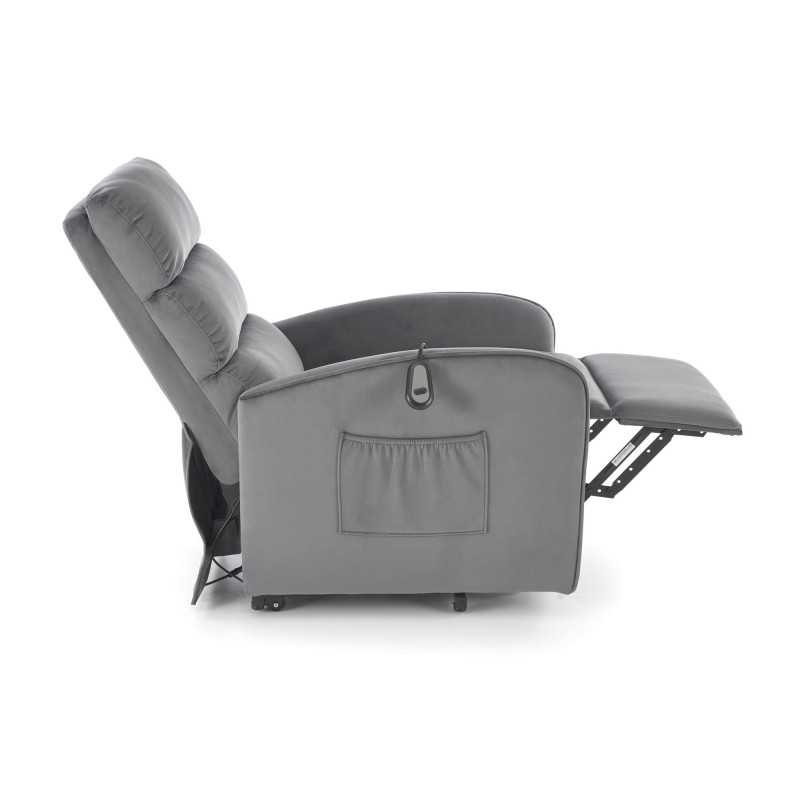 'MARONI Relaxation Armchair in Ash Grey' 'MARONI Relaxation Armchair in Ash Grey'