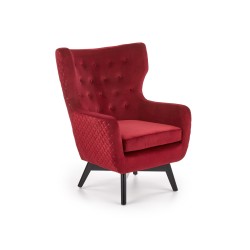 'MARVEL Relaxation Armchair in Burgundy / Black'
