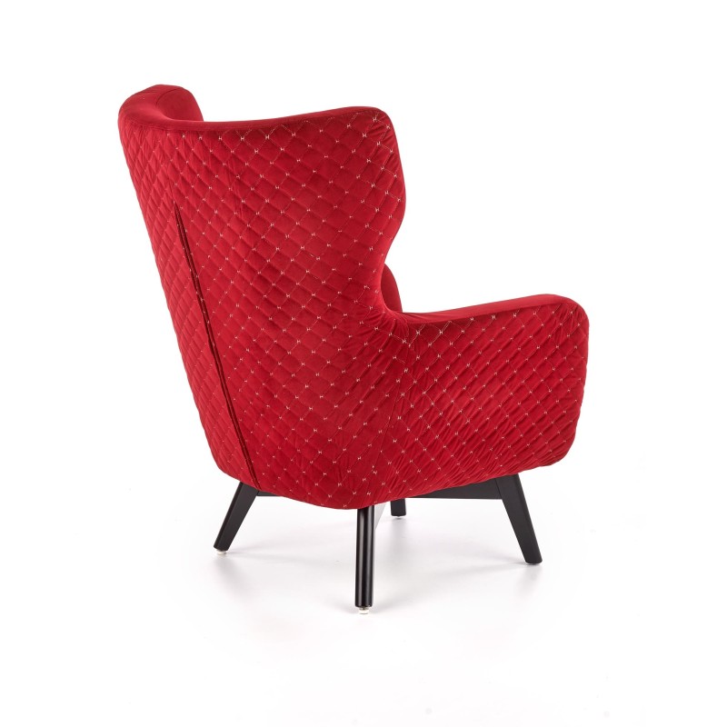 'MARVEL Relaxation Armchair in Burgundy / Black' 'MARVEL Relaxation Armchair in Burgundy / Black'