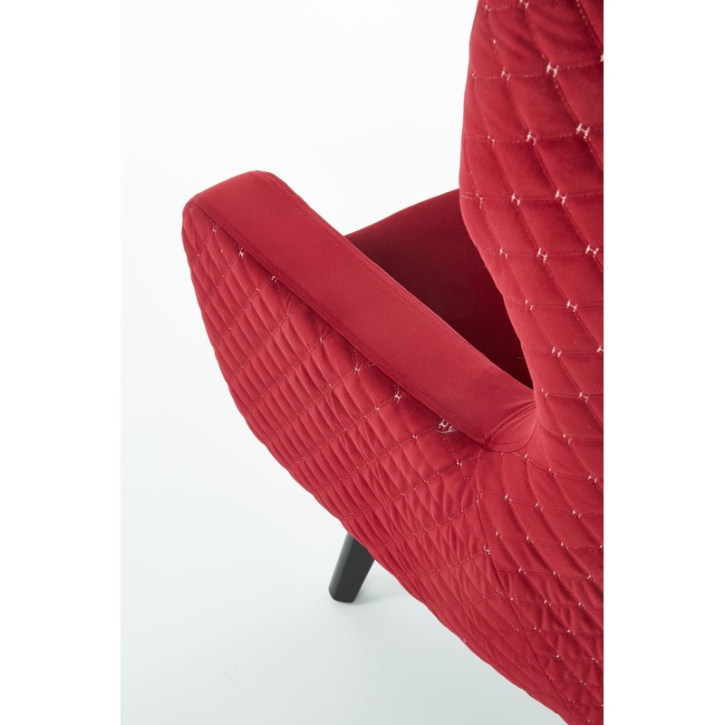 'MARVEL Relaxation Armchair in Burgundy / Black' 'MARVEL Relaxation Armchair in Burgundy / Black'
