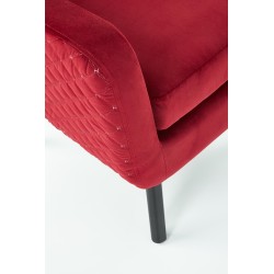 'MARVEL Relaxation Armchair in Burgundy / Black' 'MARVEL Relaxation Armchair in Burgundy / Black'