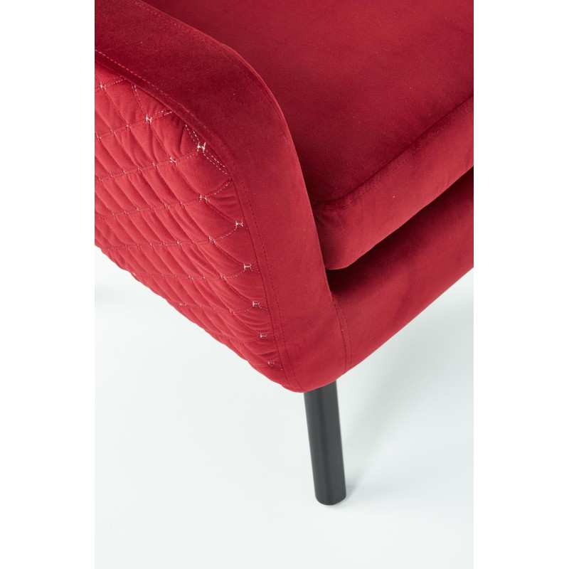 'MARVEL Relaxation Armchair in Burgundy / Black' 'MARVEL Relaxation Armchair in Burgundy / Black'