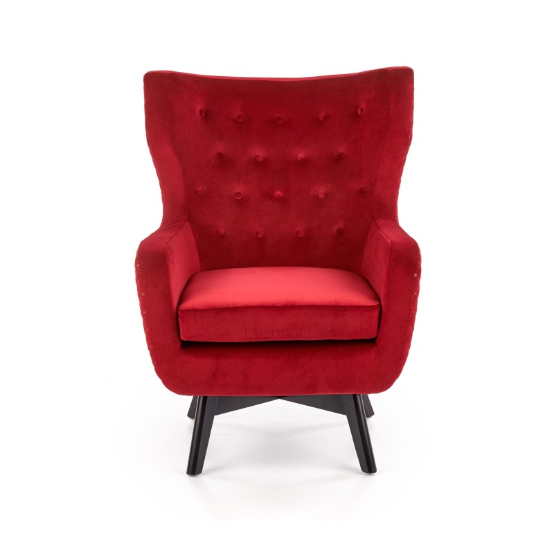 'MARVEL Relaxation Armchair in Burgundy / Black' 'MARVEL Relaxation Armchair in Burgundy / Black'