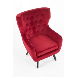 'MARVEL Relaxation Armchair in Burgundy / Black' 'MARVEL Relaxation Armchair in Burgundy / Black'