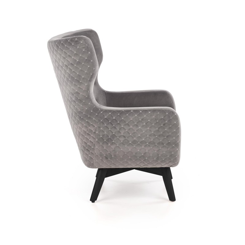 'MARVEL Relaxation Armchair in Ash Grey / Black' 'MARVEL Relaxation Armchair in Ash Grey / Black'