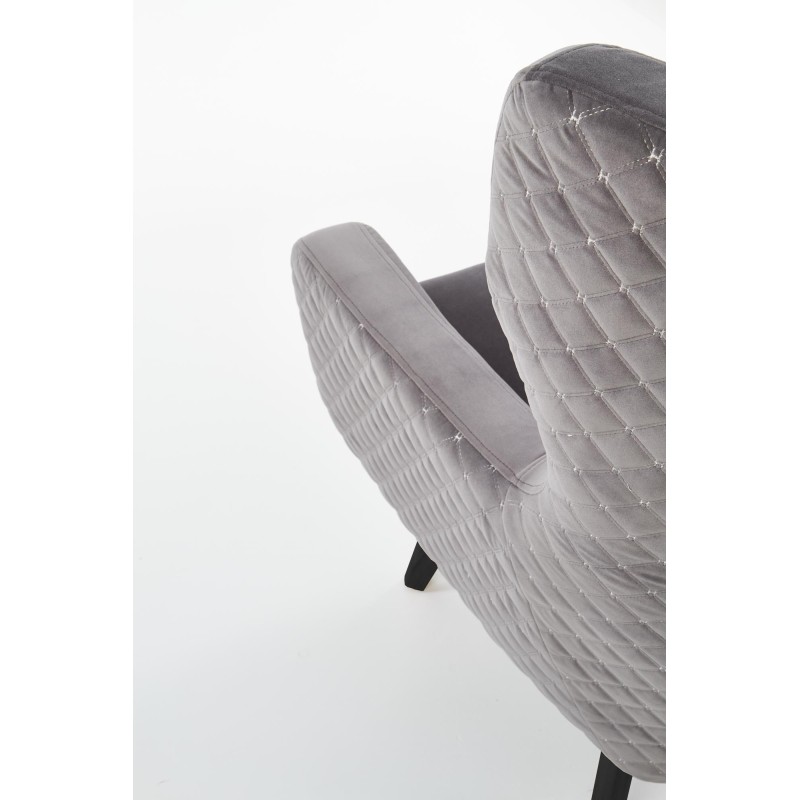 'MARVEL Relaxation Armchair in Ash Grey / Black' 'MARVEL Relaxation Armchair in Ash Grey / Black'