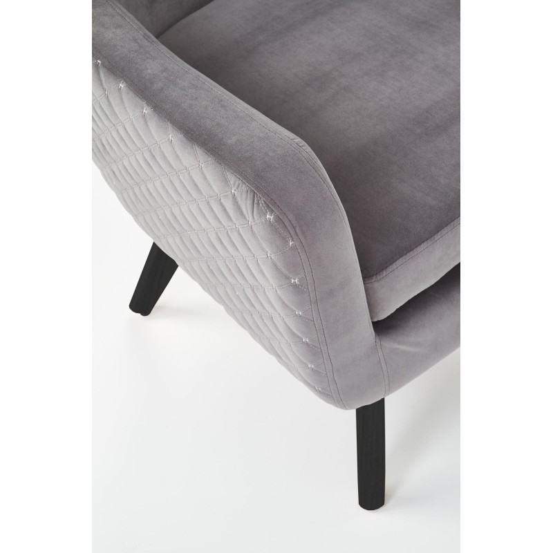 'MARVEL Relaxation Armchair in Ash Grey / Black' 'MARVEL Relaxation Armchair in Ash Grey / Black'