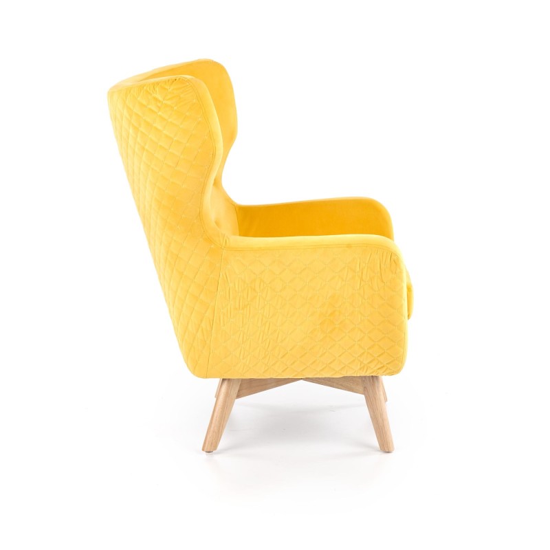 'MARVEL Relaxation Armchair Yellow / Natural' 'MARVEL Relaxation Armchair Yellow / Natural'
