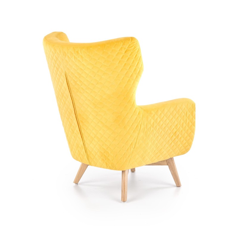 'MARVEL Relaxation Armchair Yellow / Natural' 'MARVEL Relaxation Armchair Yellow / Natural'