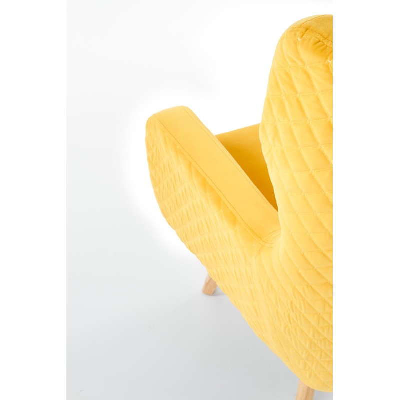 'MARVEL Relaxation Armchair Yellow / Natural' 'MARVEL Relaxation Armchair Yellow / Natural'