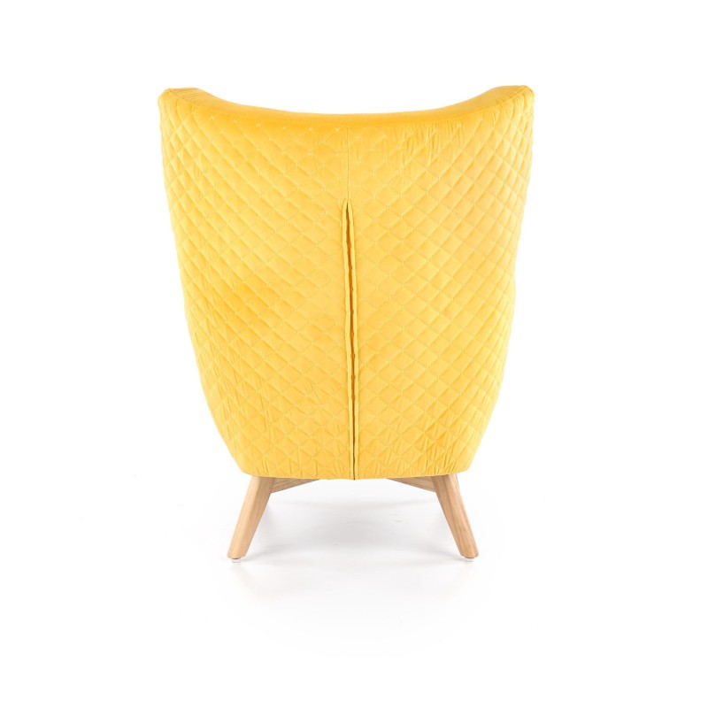 'MARVEL Relaxation Armchair Yellow / Natural' 'MARVEL Relaxation Armchair Yellow / Natural'