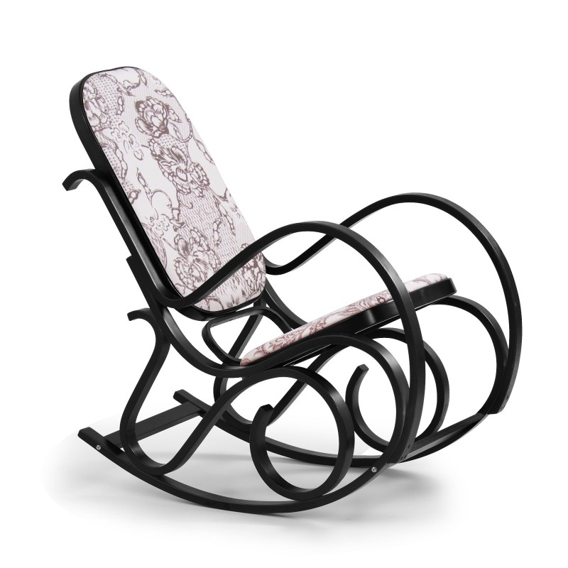 'MAX 2 Wenge Rocking Chair' 'MAX 2 Wenge Rocking Chair'
