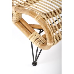MELODY fotel wypoczynkowy, rattan naturalny (2p 1szt) MELODY fotel wypoczynkowy, rattan naturalny (2p 1szt)
