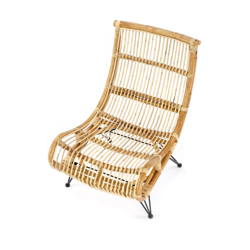 MELODY fotel wypoczynkowy, rattan naturalny (2p 1szt) MELODY fotel wypoczynkowy, rattan naturalny (2p 1szt)